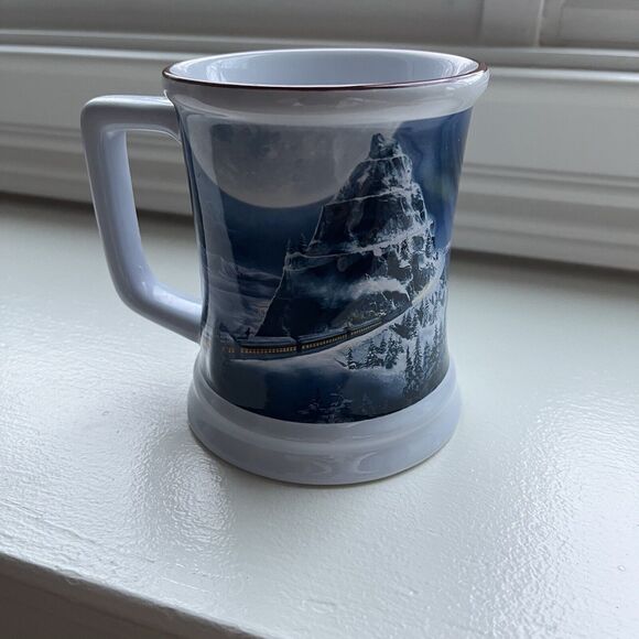 The Polar Express Train Ride 20th Anniversary Christmas Mug Lot Of Two - Picture 3 of 5
